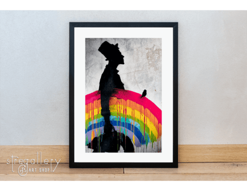 Fotoquadro Kennyrandom | Dripping Rainbow - Tribute
