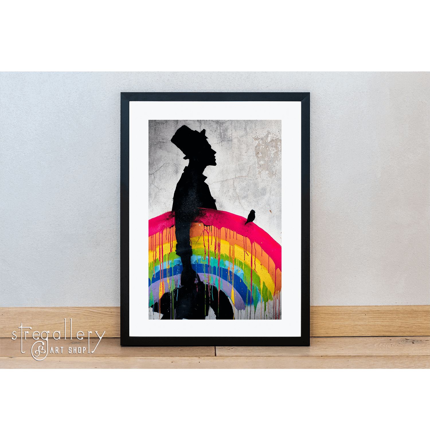 Fotoquadro Kennyrandom | Dripping Rainbow - Tribute