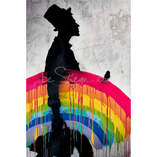 Fotoquadro Kennyrandom | Dripping Rainbow - Tribute