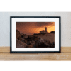 Fotoquadro Faro di Bibione al tramonto